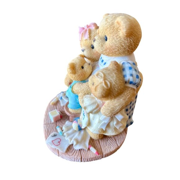 Cherished Teddies Figurine "Im Surrounded By Hugs" Limited Edition 1998 - Picture 4 of 7